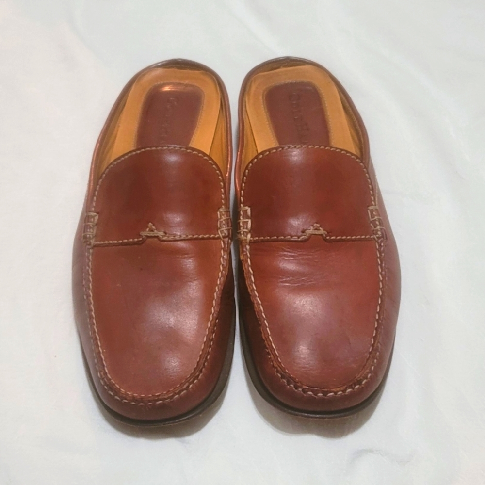 Cole Haan Women's size 7 Brown Mule Slip On Leather